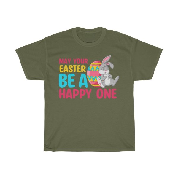 A May Your Easter Be A Happy One Bunny Tshirt