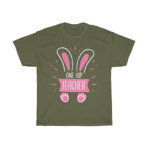 A Funny Easterteachers One Hip Teacher Tshirt