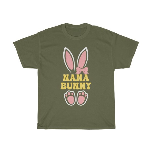 A Nana Bunny Ears Cute Easter Grandma Tshirt