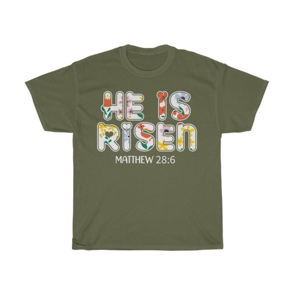 A He Is Risen Matthew Happy Easter Tshirt