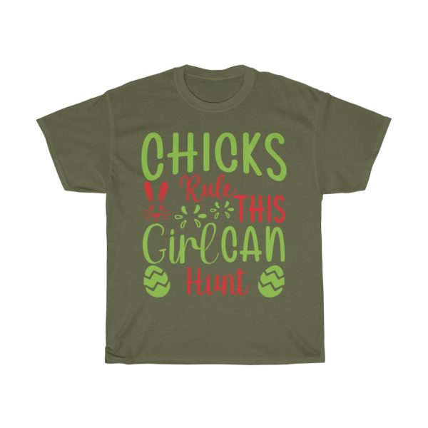 Chicks Rule This Girl Can Tshirt