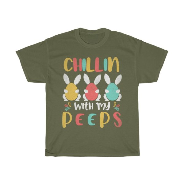 Chillin With My Peeps Easter  Tshirt Design 2