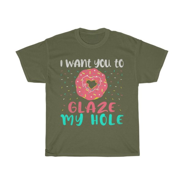 Donut Glazed Naughty Valentine Day Tshirt