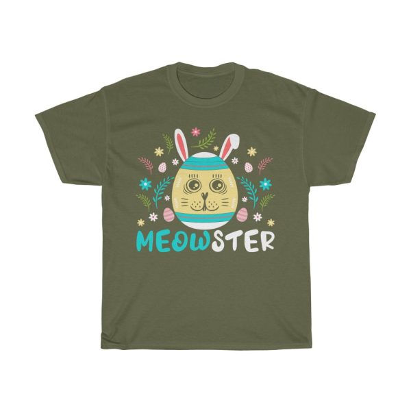 Easter Sunday Bunny Meow Tshirt