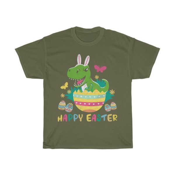 Easter Sunday Dinosaur Bunny Tshirt Design 2