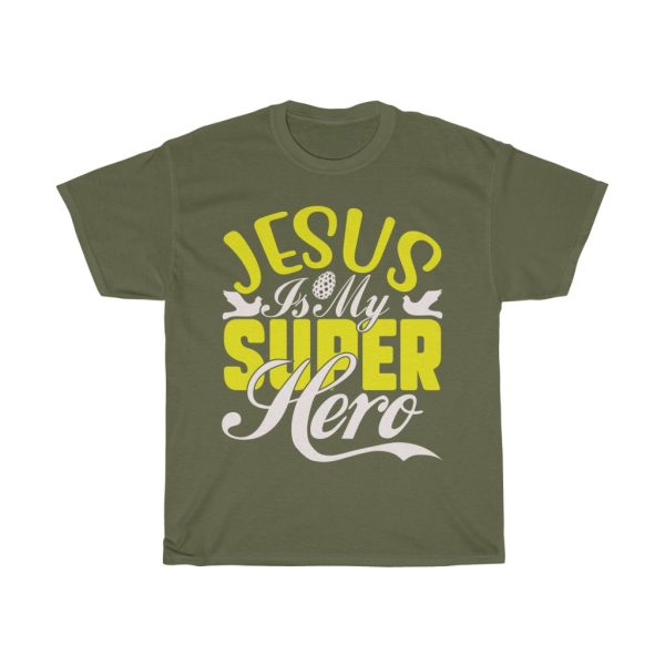 Jesus Is My Super Hero  Tshirt Design 3