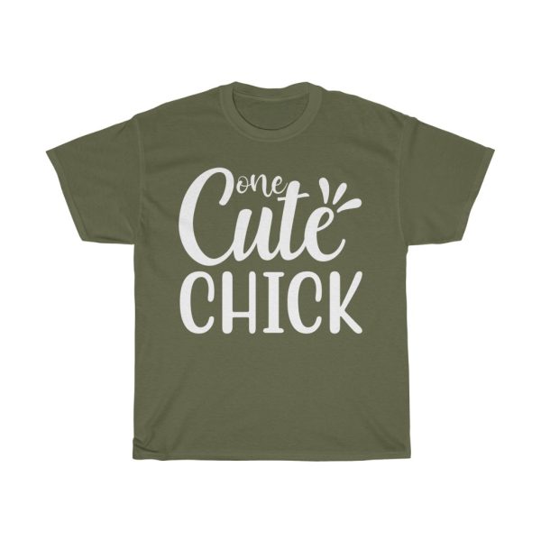 One Cute Chick  Tshirt Design 1