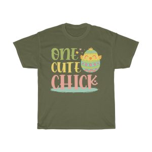 One Cute Chick Easter   Tshirt Design 1