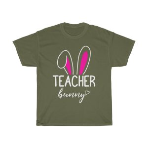 Teacher Bunny Tshirt Design 1