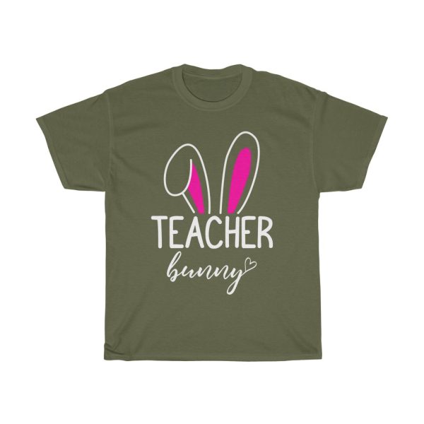 Teacher Bunny Tshirt Design 1