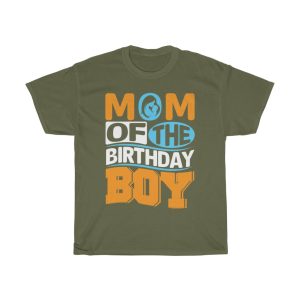 Mom Of The Birthday Boy Tshirt Design 3