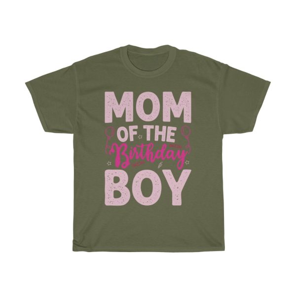 Mom Of The Birthday Boy Tshirt Design 2