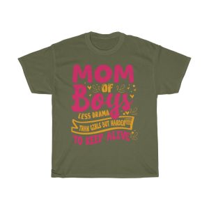 Mom Of Boys Tshirt Design 3