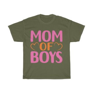 Mom Of Boys Mothers Day Tshirt