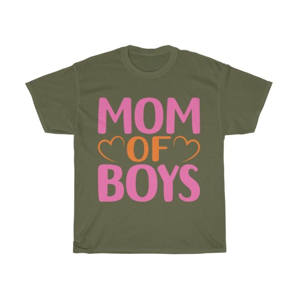 Mom Of Boys Mothers Day Tshirt