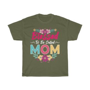 Blessed To Be Called Mom Tshirt Design 2