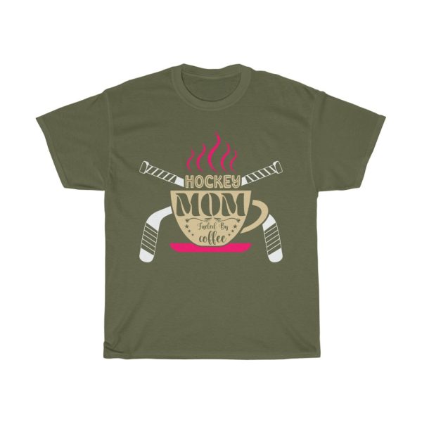 Hockey Mom Fueled By Coffee Tshirt