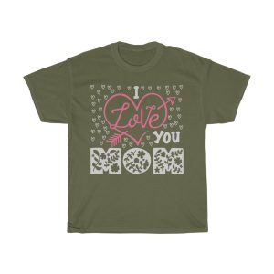 I Love You Mom Tshirt Design 1