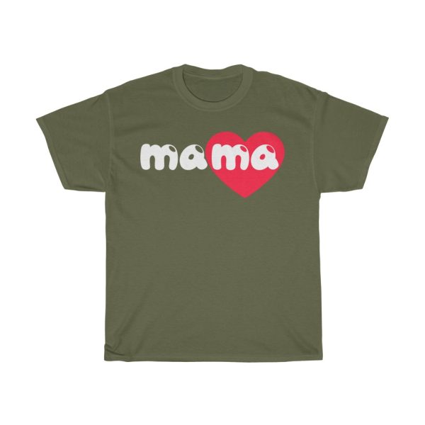 Mama Typography  Tshirt