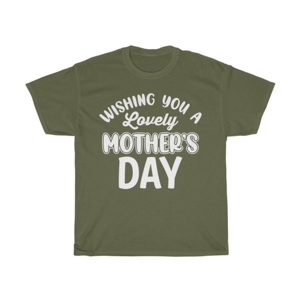 Wishing You A Lovely Mother’s Day  Tshirt Design 1