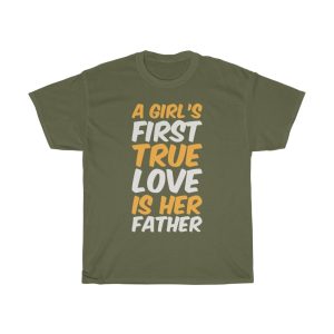 A Girls First True Love Gift Shirt Design 2