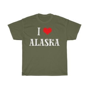 I Love Alaska Cool Gift T-shirt