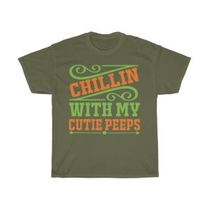 Chillin With My Cutie Peeps Gift Shirt