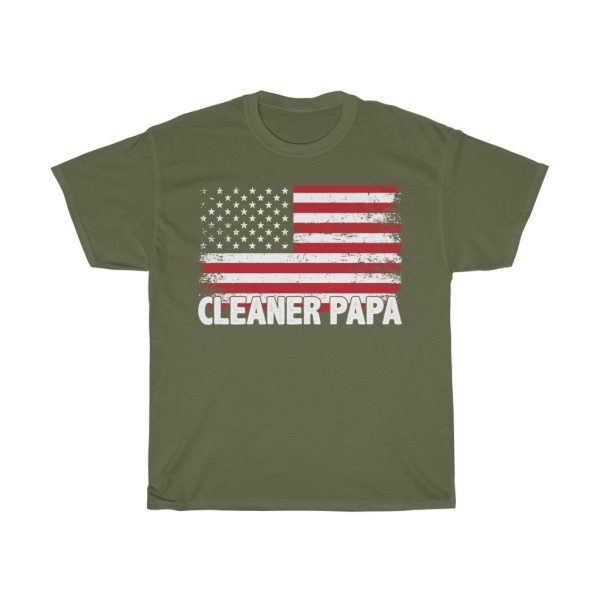 Cleaner Papa Gift Shirt