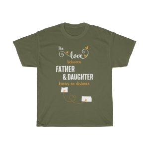 The Love Between Father & Daughter Kansas Cool Gift T-shirt