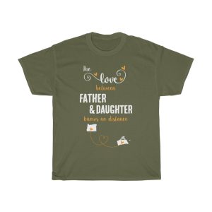 The Love Between Father & Daughter Rhode Island Cool Gift T-shirt