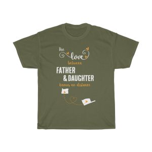 The Love Between Father & Daughter Oklahoma Cool Gift T-shirt