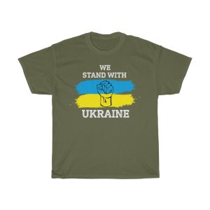 We Stand With Ukrain T-shirt Design 2