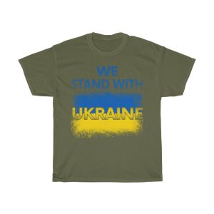 We Stand With Ukraine Stop T-shirt Design 2