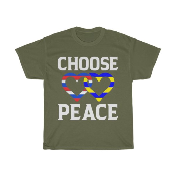 Choose Peace In The World We Can Be Greater T-shirt