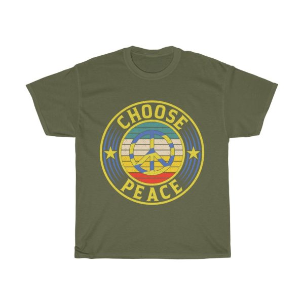 Choose Peace Pray For Ukraine T-shirt Design 1