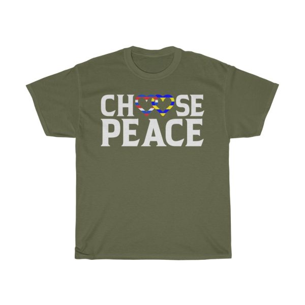 Choose Peace Support Ukraine T-shirt