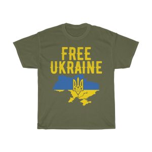 Free Ukraine Design T-shirt