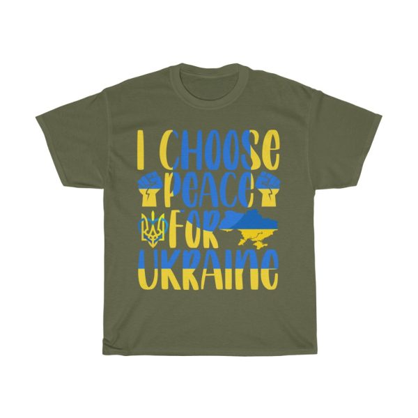 I Choose Peace For Ukraine T-shirt Design 1