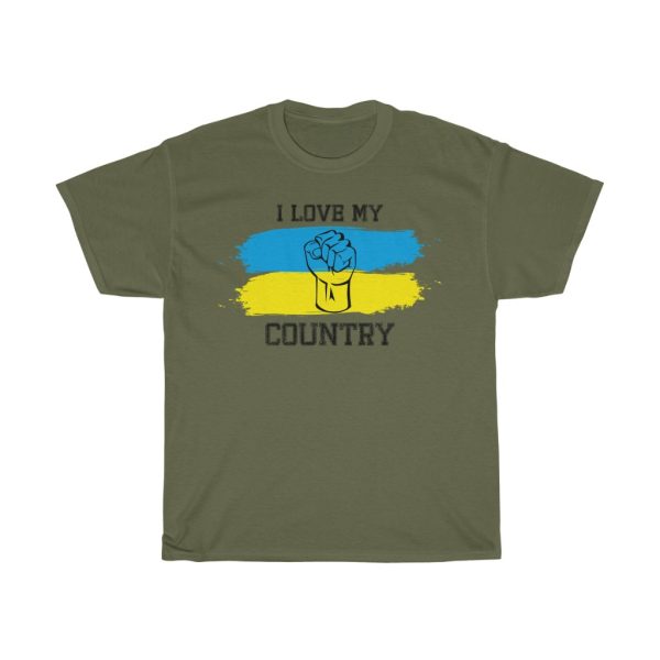 I Love My Country T-shirt Design 2