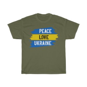 Peace Love Ukraine Design T-shirt Design 1