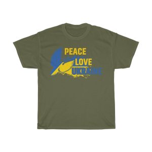 Peace Love Ukraine Design T-shirt Design 2