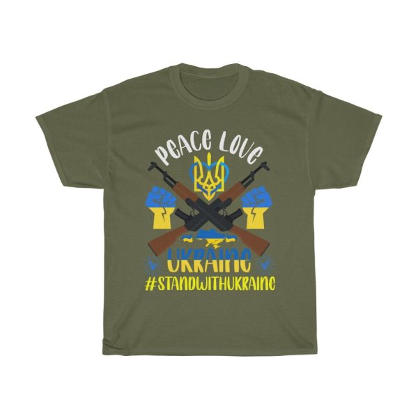 Peace Love Ukraine Standwithukraine T-shirt