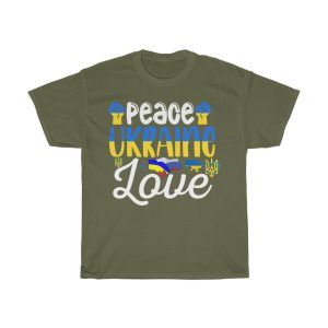 Peace Ukraine Love T-shirt