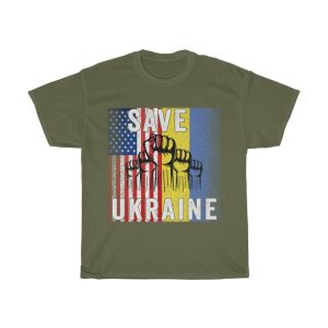 Save Ukraine Stop War Free T-shirt Design 1