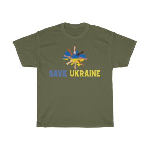 Save Ukraine Stop War Free T-shirt Design 2