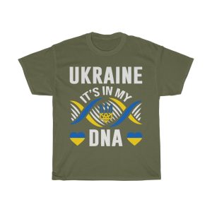 Ukraine Its In My Dna T-shirt Design 2