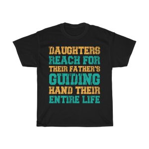 Happy Dad Lettering Quote For Gift Shirt