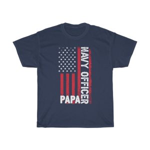 Navy Officer Papa Shirt