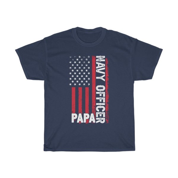 Navy Officer Papa Shirt