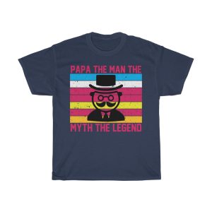 Papa The Man The Myth The Legend Shirt Design 5